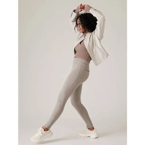 ATHLETA Delancey Skyline Tight XS Herringbone Texture #824993 NEW - Picture 2 of 10